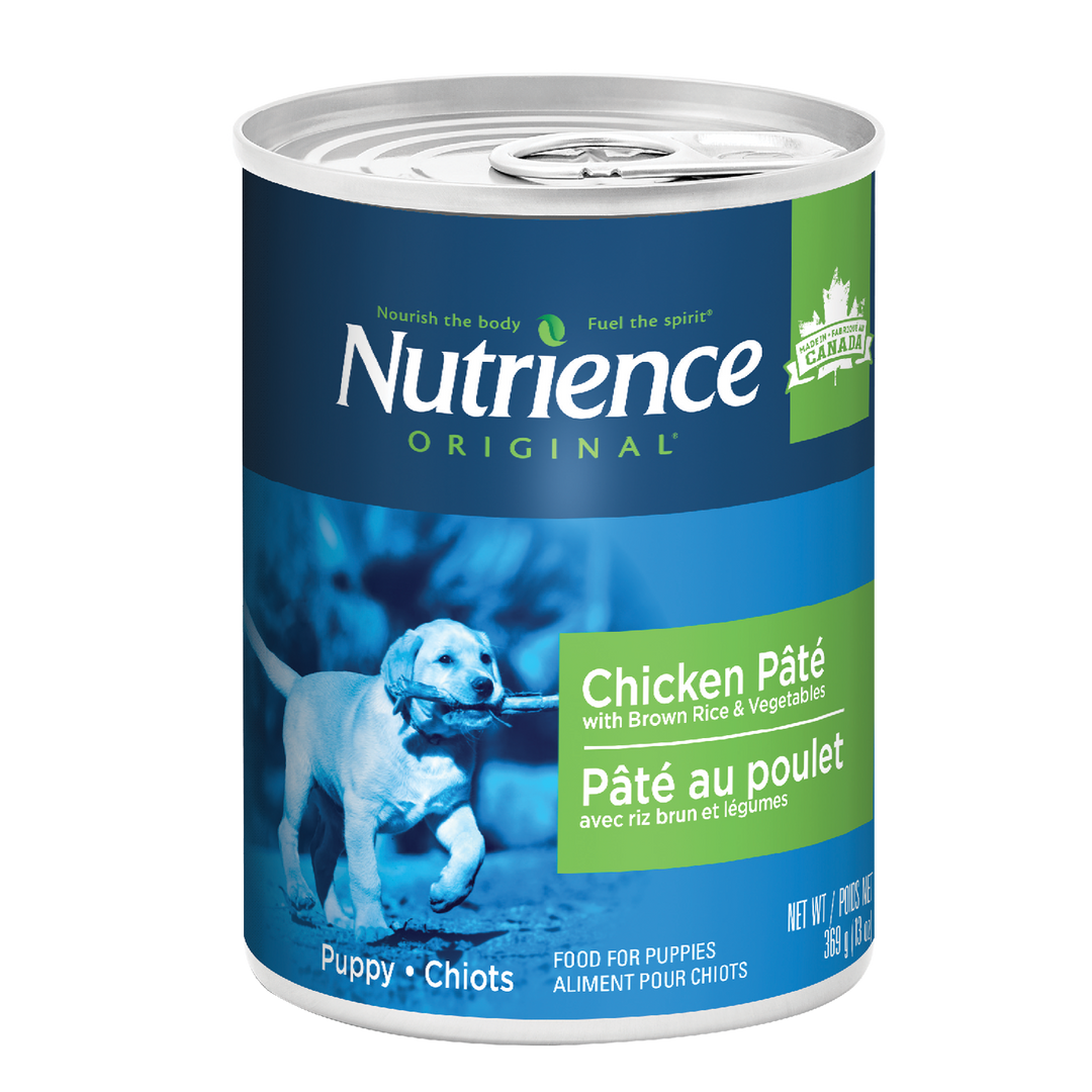 Nutrience Original Pâté Chiot Poulet Riz Brun Et Légumes