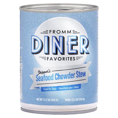 Fromm Diner Favorites Pour Chien Ragout Chaudrée Fruits Mer