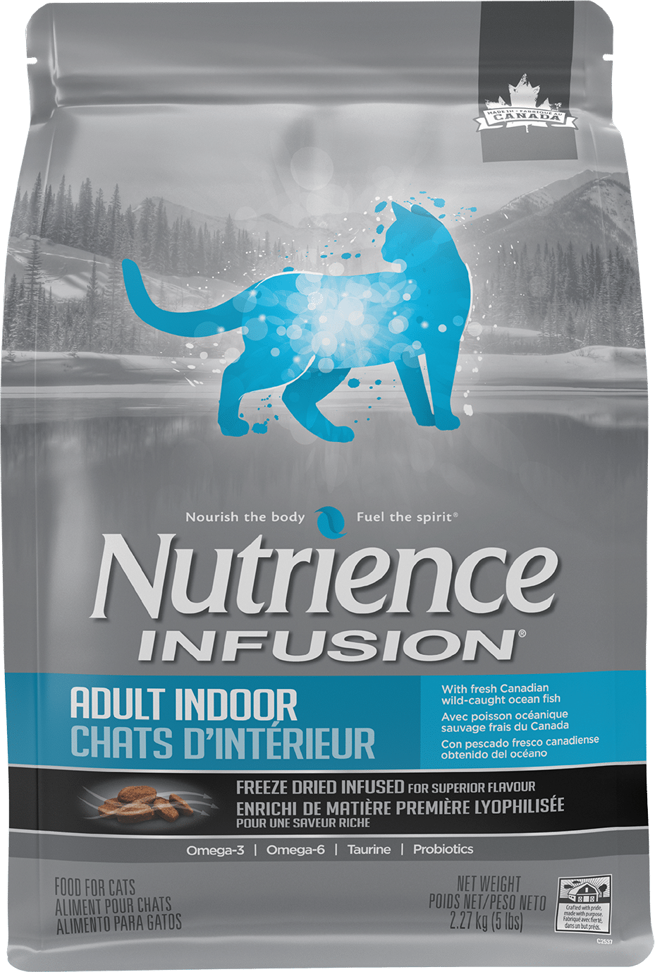 Nutrience Infusion Chat d’Intérieur Adulte Poisson Océanique