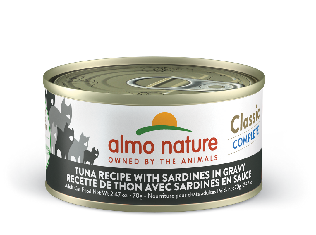 Classic Complete Chat Thon Avec Sardines En Sauce