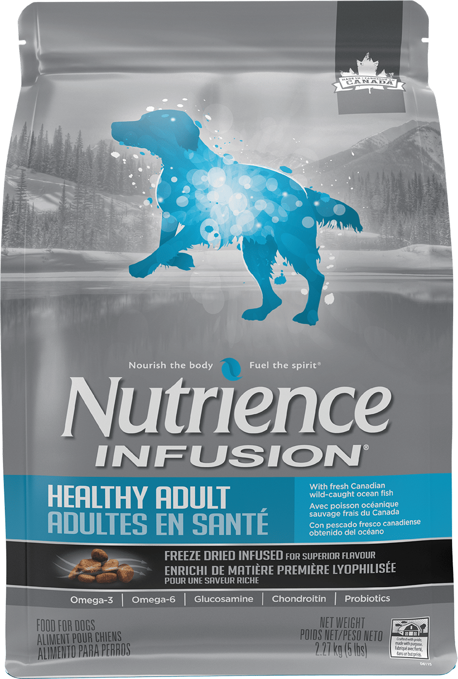 Nutrience Infusion Chien Adulte Santé Poisson Océanique