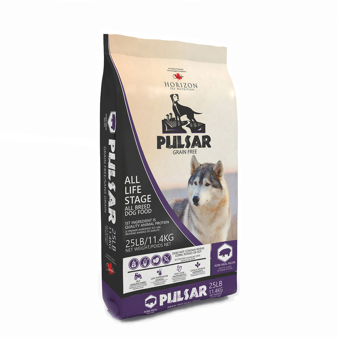 Horizon Pulsar Nourriture Sèche Sans Grains pour Chien Toutes Étapes de Vie au Porc