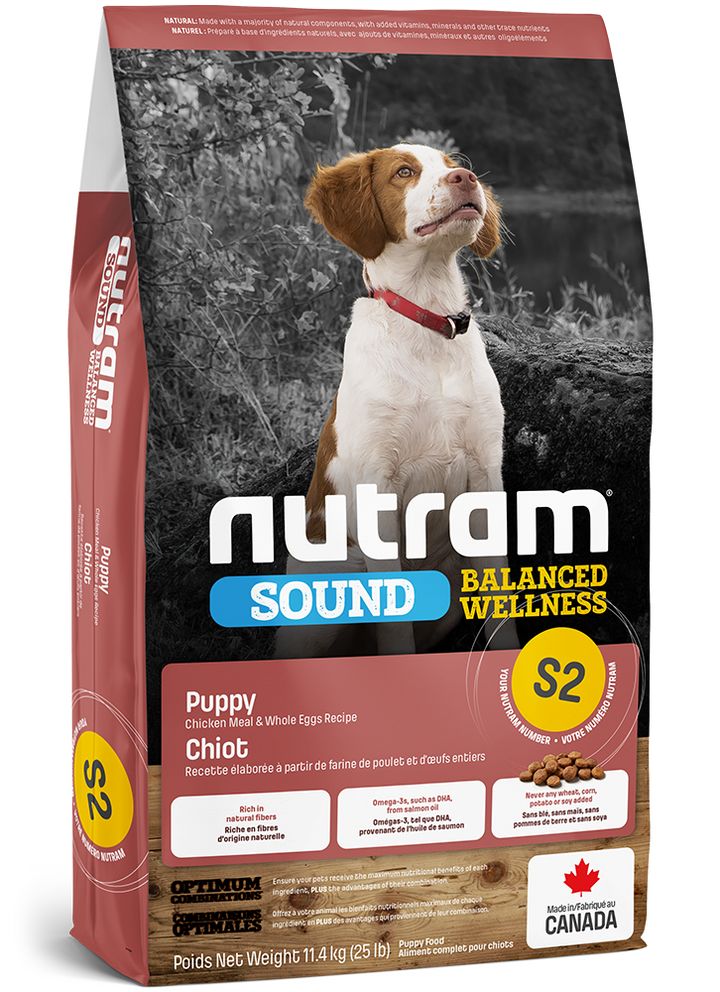 Nutram Sound (S2) Chiot Poulet Et Oeufs Entiers 4.4Lbs