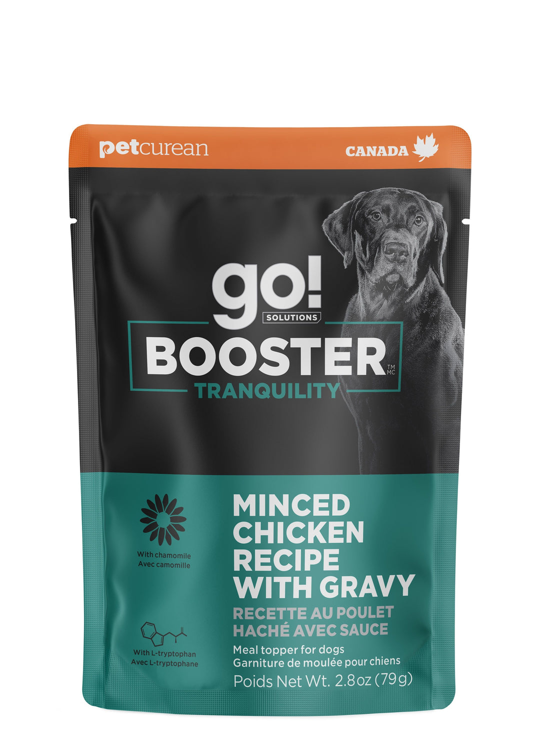 Pet Curean Go! Booster Chien Tranquilite Poulet