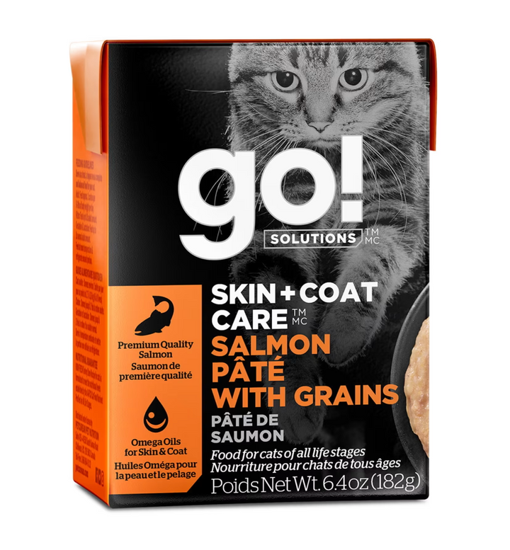 Pet Curean Go! Chat Peau + Poils Pâté De Saumon