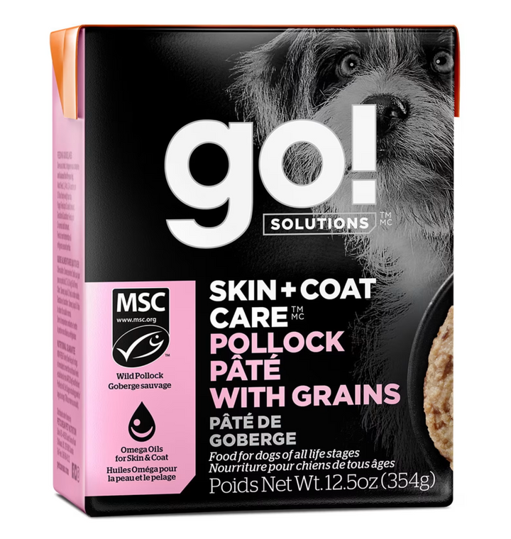 Pet Curean Go! Chien Peau + Poils Pâté De Goberge