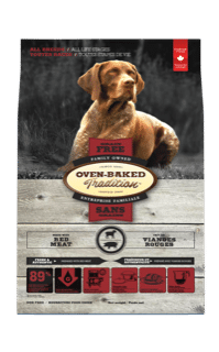 Oven-Baked Tradition Chien Nourriture Sèche Sans Grains Viande Rouge