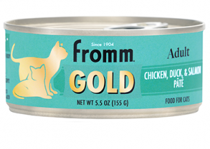 Fromm Gold Chat Adulte Poulet, Canard Et Saumon