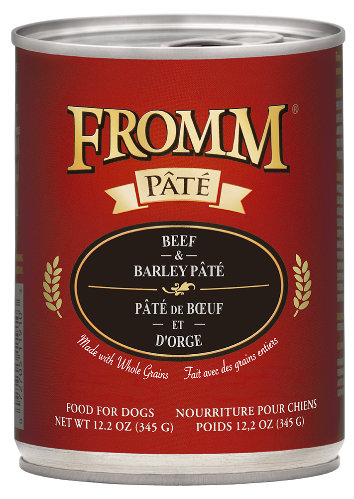 Fromm Pâté Chien Boeuf Et Orge