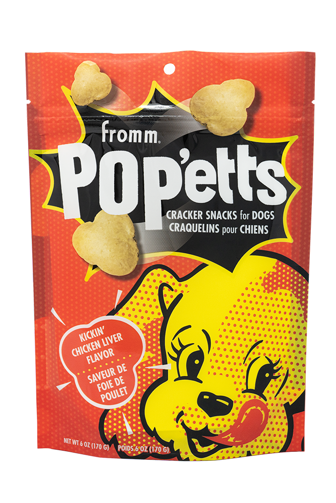 Fromm Pop'etts Craquelins Foie Poulet